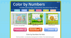 Desktop Screenshot of coloritbynumbers.com